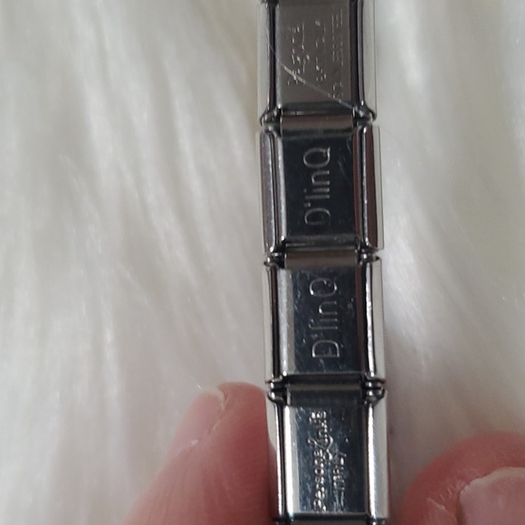 Italian Charm Set Of 2 Bracelets W/ One 18kt Gold Charm - Picture 8 of 9